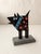 Mid 20th Century Mid 20th Century Memphis Style Fused Glass Cubist Dog For Sale - Image 5 of 12