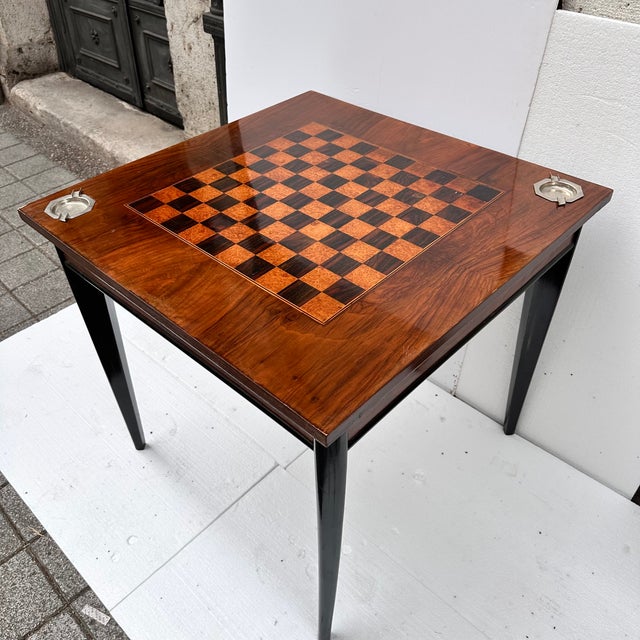 Louis XVI Gaming Table in Wood, France, 1930s For Sale - Image 10 of 18
