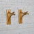 Mid-Century Modern Rattan Wall Brackets a Pair For Sale - Image 13 of 13