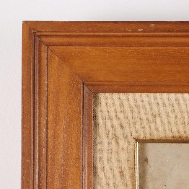 Textile Horazi, Untitled, Oil on Canvas, Framed For Sale - Image 7 of 11