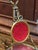 Antique 19th Century Brass & Painted Glass Jewelry Catch For Sale In Pittsburgh - Image 6 of 8