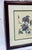 Vintage Peg Wheeler Hope Ornithological "Eastern Bluebird" Framed Embossed Lithograph Print Excellent Condition. For Sale - Image 13 of 17