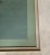 Blue 1960s Portrait Drawing of a Woman Gallery Framed For Sale - Image 8 of 10
