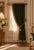 Textile Vintage Elegance Olive Green Velvet Curtain Drape Decorative Tassel Fringe For Sale - Image 7 of 7