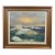 Wansink Nautical Choppy Ocean Waves Seascape Oil Painting on Canvas 32" For Sale