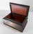 19th Century English Regency Egyptian Revival Sarcophagus Form Japanned Box For Sale - Image 12 of 16