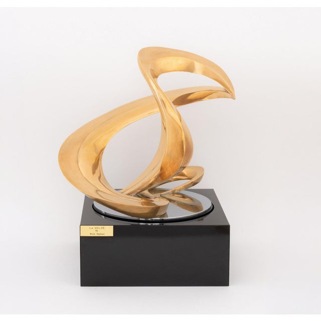 1970s Michi Raphael "La Valse" Bronze Sculpture, 1979 For Sale - Image 5 of 13