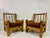 Set of Brutalist Armchairs in Oak, 1960s For Sale - Image 12 of 18