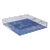 Scalamandre Maison by Port 68 Zebra Blue Lucite Tray For Sale