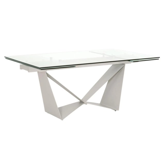 Metal Vida Extension Dining Table For Sale - Image 7 of 10