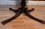1930 English Regency Mahogany & Leather Top Center Table / Hall Table For Sale - Image 13 of 15