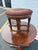 Antique Victorian French Louis XVI Style Carved Walnut Oval Footstool For Sale - Image 4 of 11