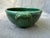 Green Vintage Green Glazed Ceramic Pottery Bowl With Side Handles For Sale - Image 8 of 12