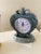 Vintage Gold Heart Table Clock - Baroque Decorative Mantel Clock 23cm For Sale - Image 9 of 10