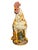 Figurative Large Italian Vintage Mid Century Hand Painted Ceramic Rooster & Sunflowers Statue/Figurine For Sale - Image 3 of 10