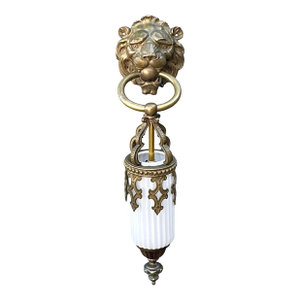 Vintage Gothic Lions Head Sconce