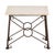 Mid-Century English Brutalist Wrought Iron and Stone Side Table, 1960 For Sale - Image 9 of 9
