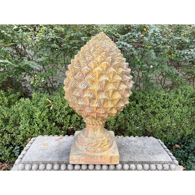Pair of Italian Terracotta Artichokes For Sale In Houston - Image 6 of 12