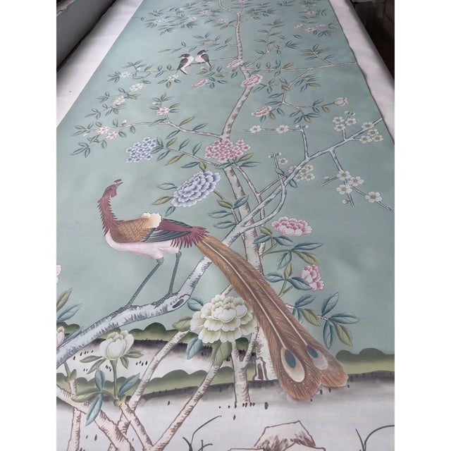 If you love the look of De Gournay wallpaper but not the price, this is for you. The listed price is for 3 panels of 36"...