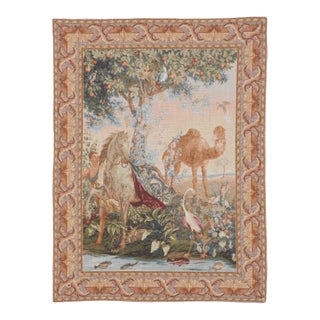 The Draped Horse Loom Woven Tapestry - 84 X 64 Cm (2'4" X 2'1") - Requires Rod Size 2 For Sale