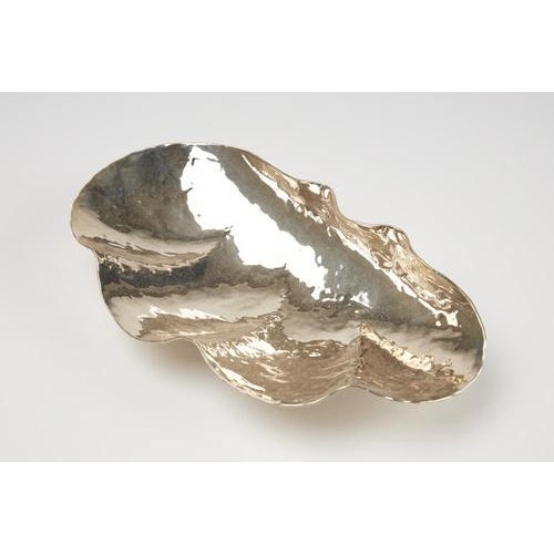Embossed Silver Shell Centerpiece by Eros Genazzi For Sale - Image 9 of 9