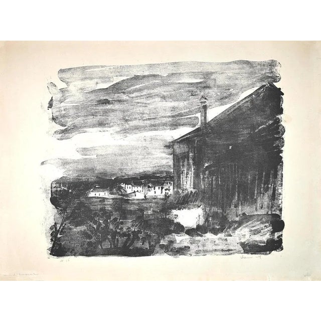 Fine print on vélin fort “Arches”, numbered and signed in pencil by the artist. Small stain on right margin of the sheet....