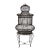 Late 20th Century Architectural Birdcage on Stand, 60"h For Sale