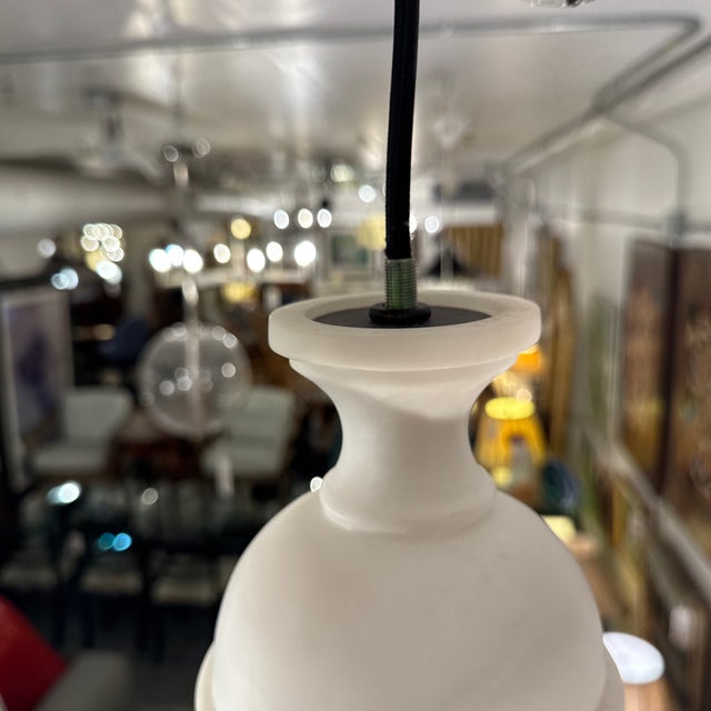 Pottery Barn Noah Bell Pendant Light For Sale - Image 12 of 12