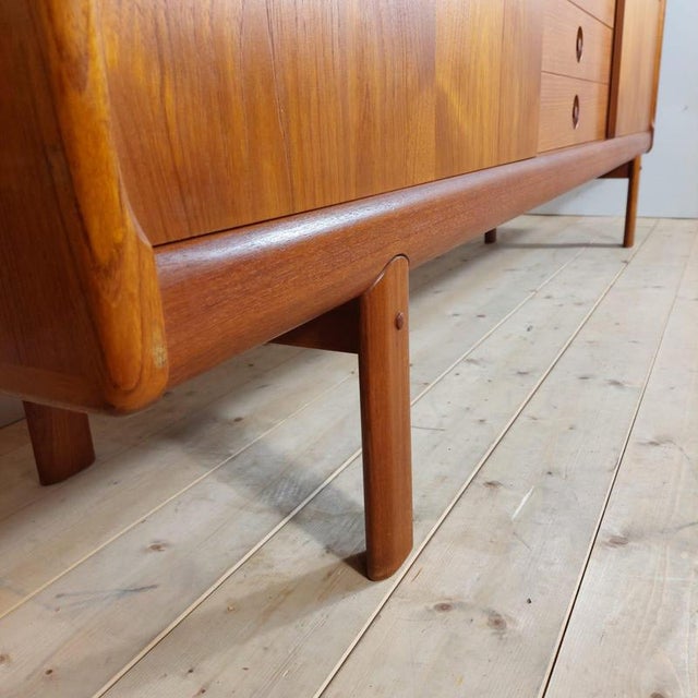 Mid-Century Modern Sideboard in Teak by H.W. Klein for Bramin, 1960s For Sale - Image 5 of 10