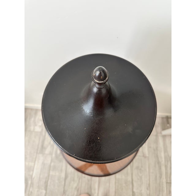 Wood Early 19th Century Regency Style Mahogany Cutlery Urn For Sale - Image 7 of 10