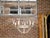 Mid 20th Century Vintage Rock Crystal, Oyster and Steel Basket Six-Light Chandelier, US Wired For Sale - Image 5 of 12