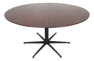1960s Six Star Series Rosewood Table Attributed to Arne Jacobsen for Fritz Hansen