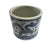 Asian Large Early 20th Century Blue and White Ming Dynasty Style Planter With Dragons For Sale - Image 3 of 11