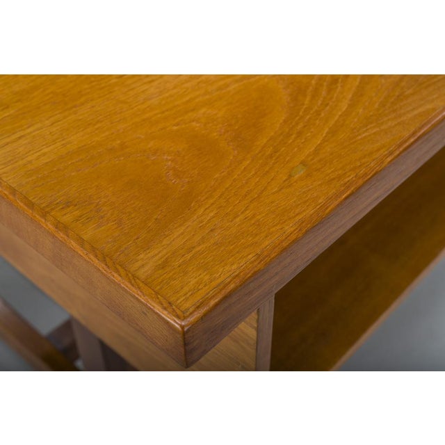 Swedish Freestanding Teak Architect Desk, 1960s For Sale - Image 4 of 14