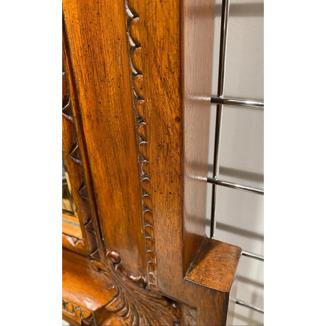 Bernhardt French Country Cherry Finish Mirror For Sale In New York - Image 6 of 8