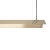 Contemporary Large Misalliance Brass Suspended Light by Lexavala For Sale - Image 3 of 7