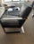 Modern Ralph Lauren Modern Penthouse Chrome and Leather Lounge Chair For Sale - Image 3 of 12