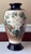 VTG/Antique Japanese Cobalt Porcelain Satsuma Figural Vase, Marked, 12 1/2” Tall For Sale - Image 4 of 12