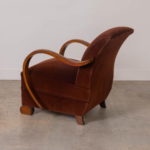Pair of 1930s French Art Deco Chairs For Sale - Image 4 of 16