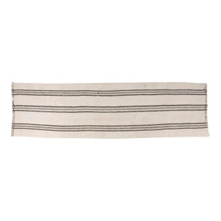 Oushak Anatolian Wool Stripe Kilim Rug For Sale