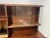 Art Deco architect's buffet in walnut veneer The lower section has two doors and two central drawers The upper section...