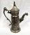 Mid 20th Century Vintage Handcrafted Portuguese Embossed Pewter Pitcher For Sale - Image 5 of 13
