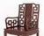 Chinese Carved Rosewood Armchair For Sale - Image 10 of 10