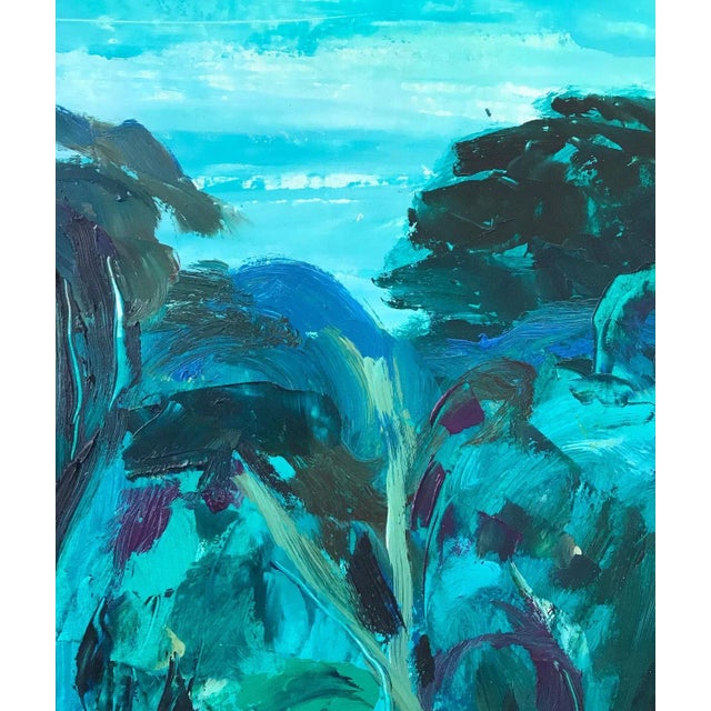 Jean Krillé, Tableau No. 60, Oil on Paper and Canvas, 1980s For Sale - Image 4 of 7