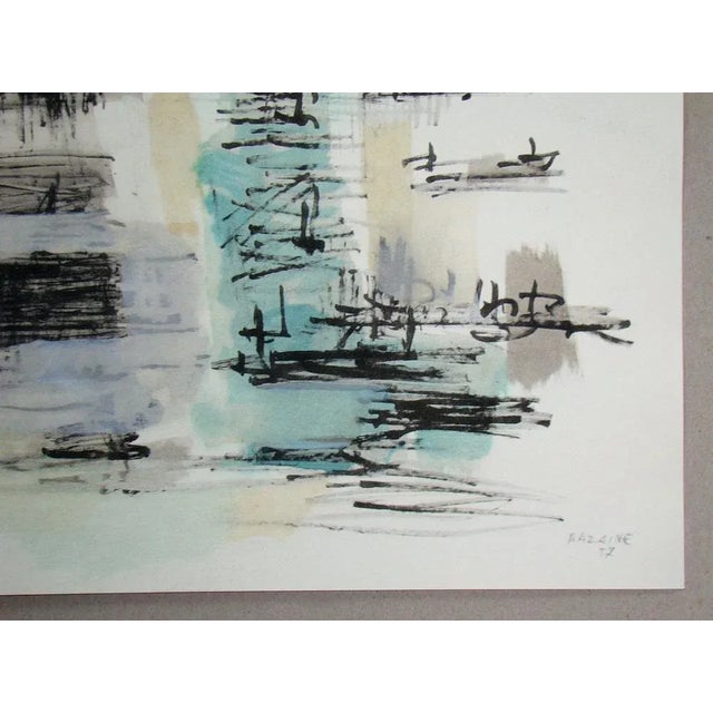 Paper Jean Bazaine (After), Composition, 1958, Stencil For Sale - Image 7 of 11