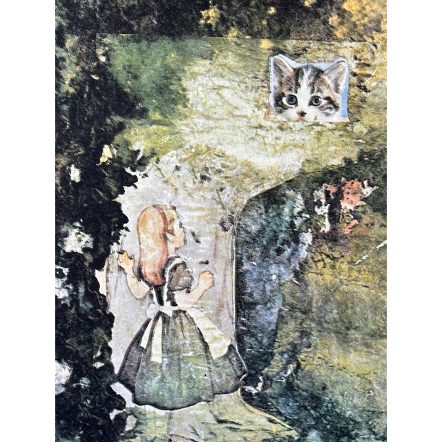 Surrealism Dali Alice in Wonderland Hand Signed Numbered Etching For Sale - Image 3 of 5