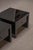 Italian Black Lacquered Saratoga Bedside Tables attributed to Massimo and Lella Vignelli for Poltronova, 1970s, Set of 2 For Sale - Image 6 of 18