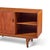 Brown Arne Vodder Style Mid Century Danish Teak Sliding Door Credenza For Sale - Image 8 of 12