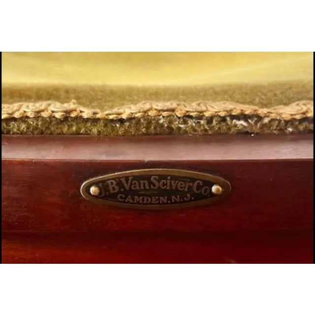 Antique J. B. Van Sciver Co. Wood Rocking Chair 1900 Chairish