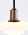 Pendant Lamp in Burnished Brass and Opal Glass by Poul Henningsen for Louis Poulsen For Sale - Image 3 of 10
